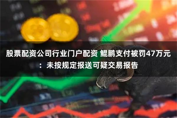 股票配资公司行业门户配资 鲲鹏支付被罚47万元：未按规定报送可疑交易报告